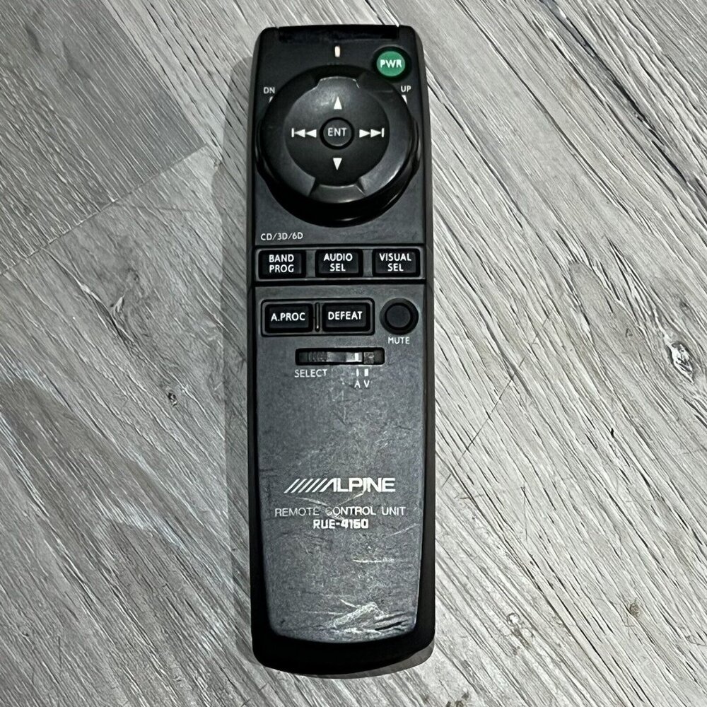 RUE 4160 REMOTE CONTROL ALPINE HEAD UNIT 1999 BENTLEY Arnage Factory CDA-7939